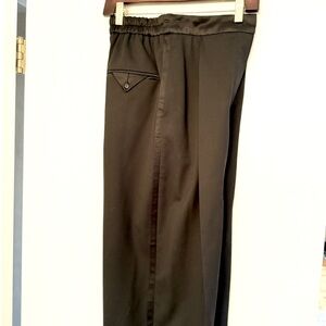 COS black tuxedo stripe pant trouser